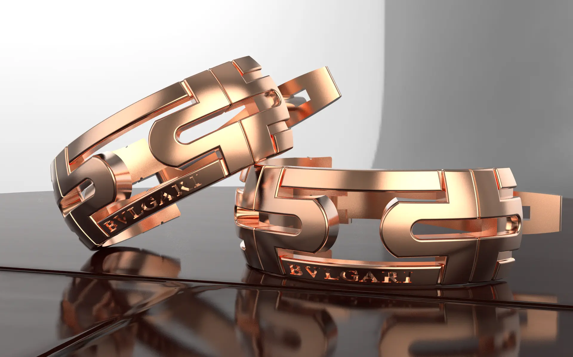 Серьги Bvlgari