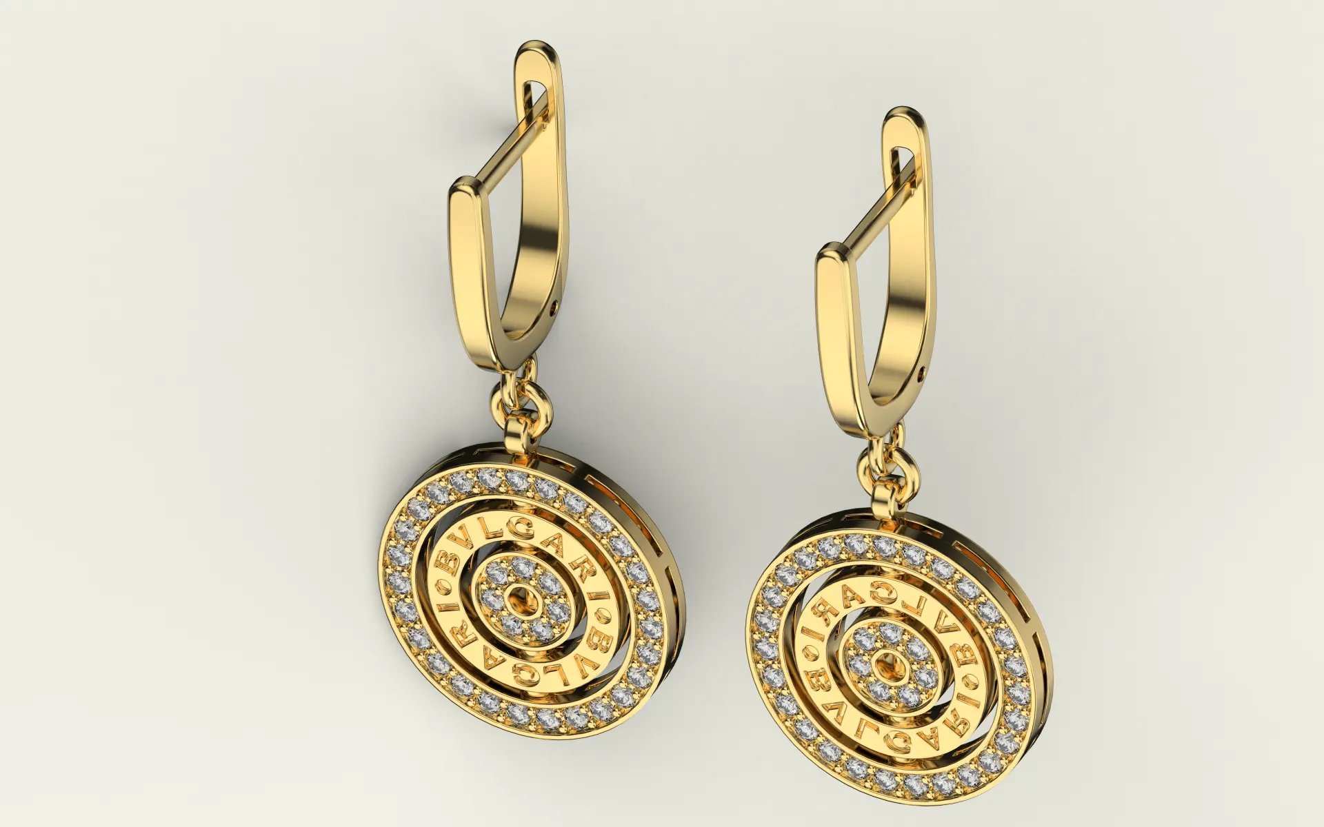 Серьги Bvlgari