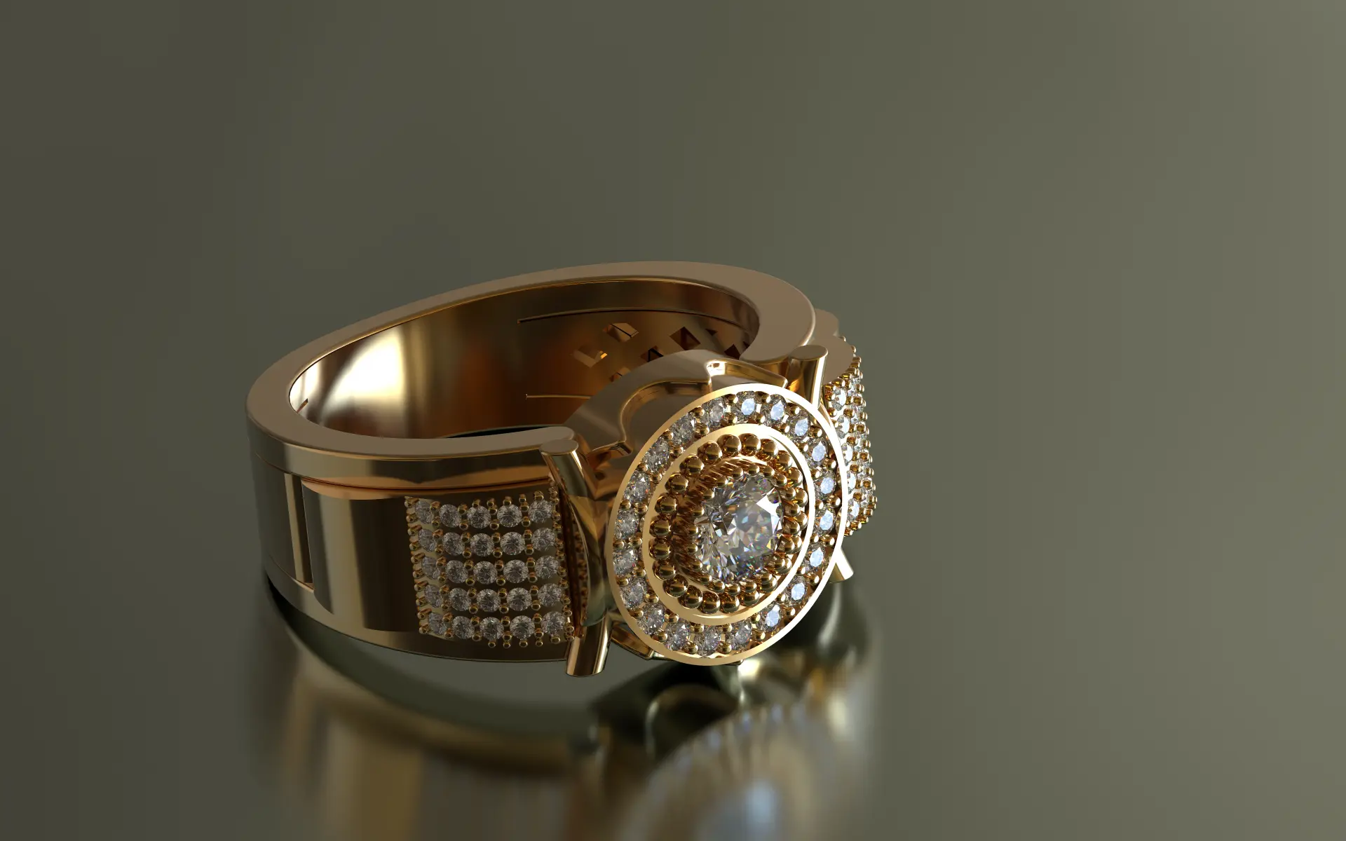 Мужской Перстень 02 Rolex