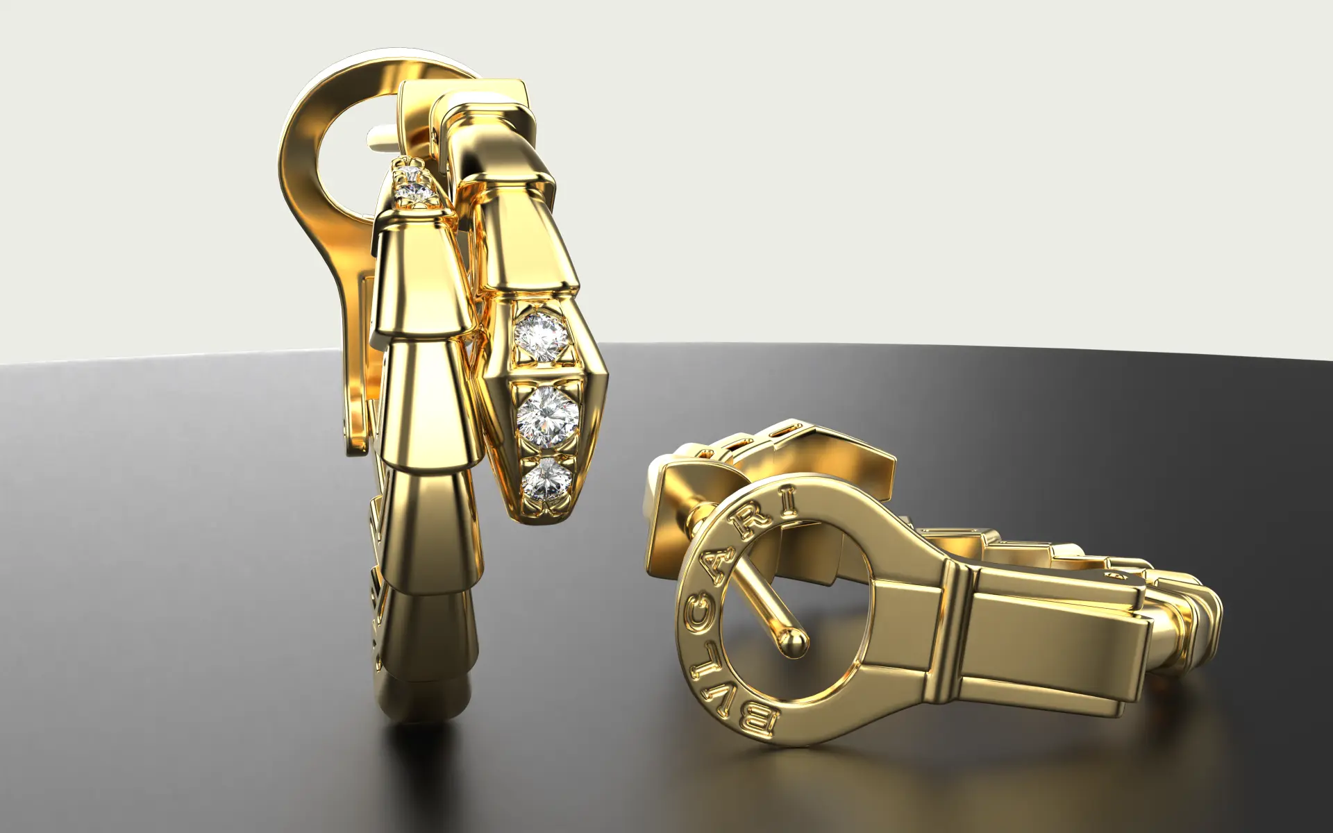 Bvlgari - Serpenti Viper с бриллиантами