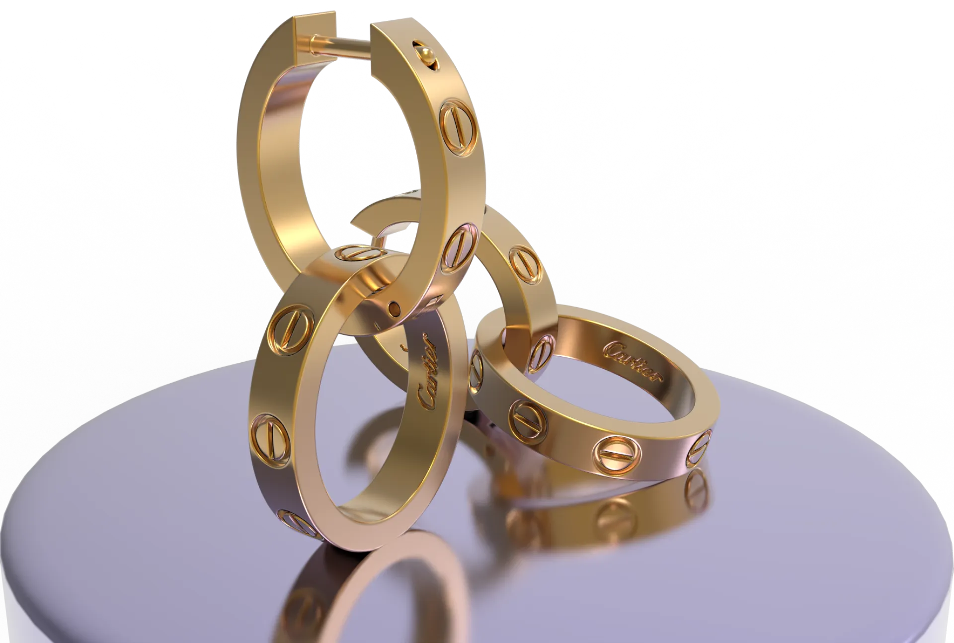 Серги Love Screw MULTIWEAR