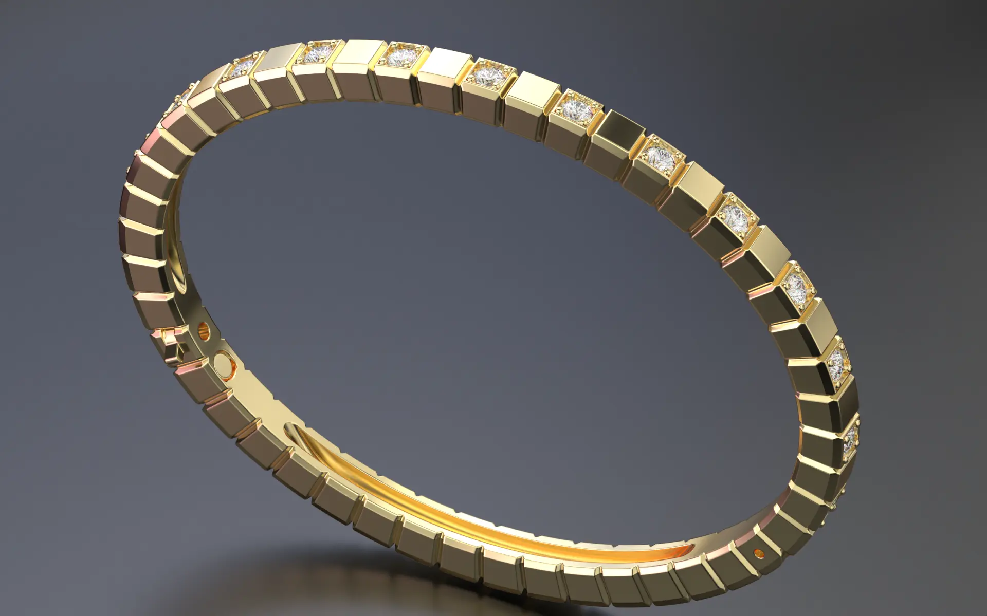 Chopard - Ice Cube with diamonds 148mm
